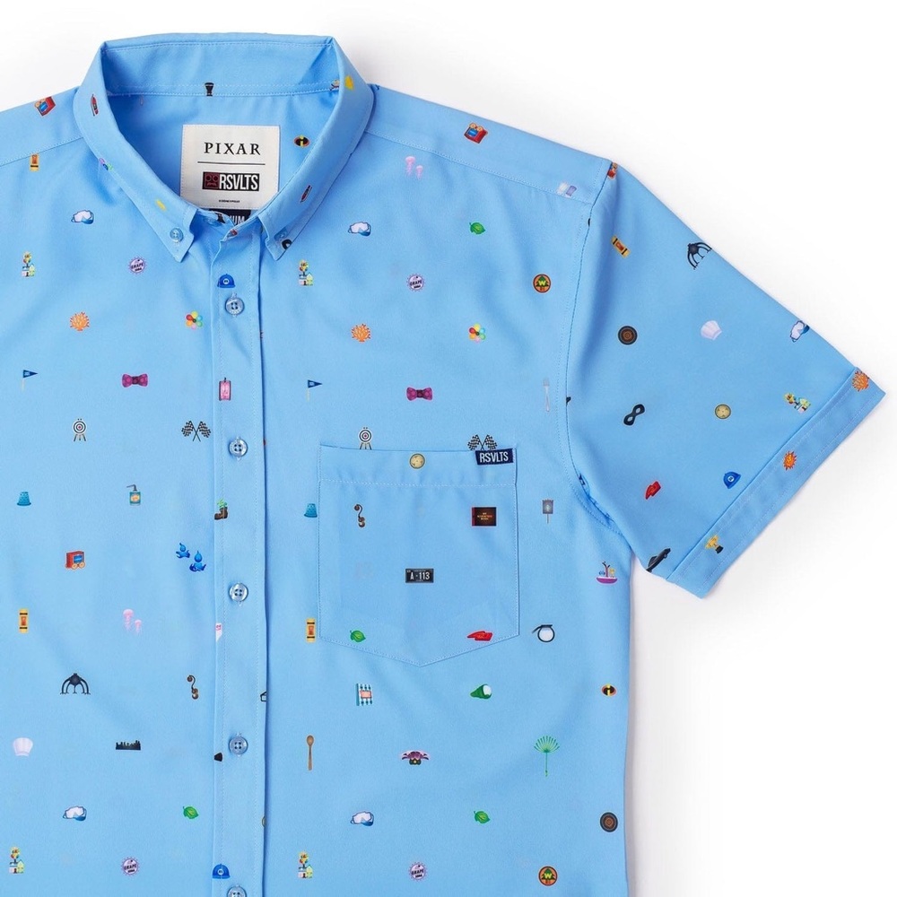 RSVLTS Short Sleeve - Disney Pixar Shirt - 2XL - Sold out on website